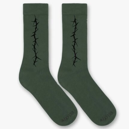 Killcrew Barbwire High Socks - Olive