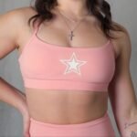 Killcrew Classic Sports Bra Star Boy - Peach White