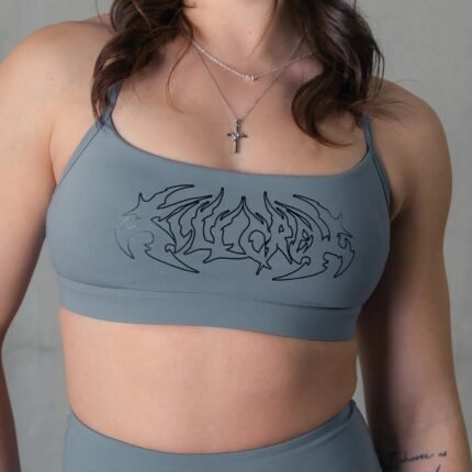 Killcrew Classic Sports Bra Tribal - Grey Black
