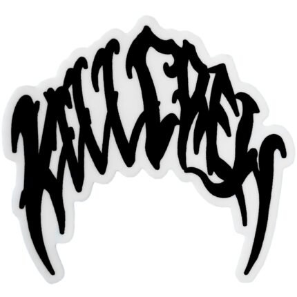 Killcrew Classic Sticker - Black White