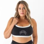 Killcrew Color Block Sports Bra - Black