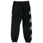 Killcrew Heavyweight Lux War Wolf Sweatpants - Black