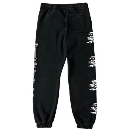 Killcrew Heavyweight Lux War Wolf Sweatpants - Black