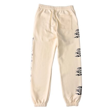 Killcrew Heavyweight Lux War Wolf Sweatpants - Maroon (2)