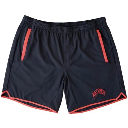 Killcrew Hybrid Training Shorts (7 Inseam) - Black Red