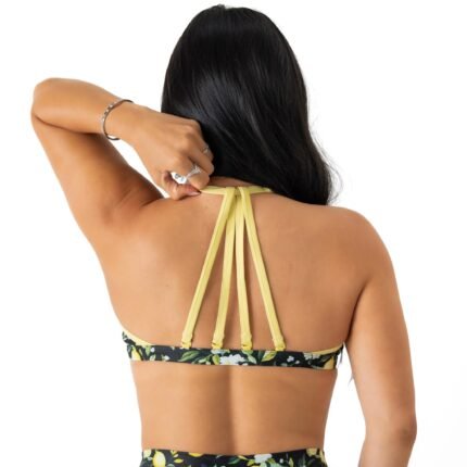 Killcrew Lemon Sports Bra - Black