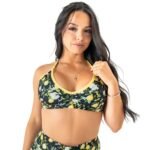 Killcrew Lemon Sports Bra - Black