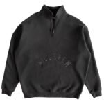 Killcrew Lux Quarter Zip Up - Blackout