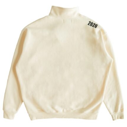 Killcrew Lux Quarter Zip Up - Cream Black