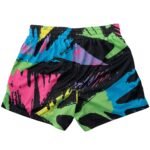 Killcrew Muay Thai Shorts (Mid Thigh Cut) Retro - 80s Neon