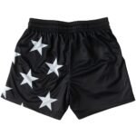 Killcrew Muay Thai Shorts (Mid Thigh Cut) Star Boy - Black White