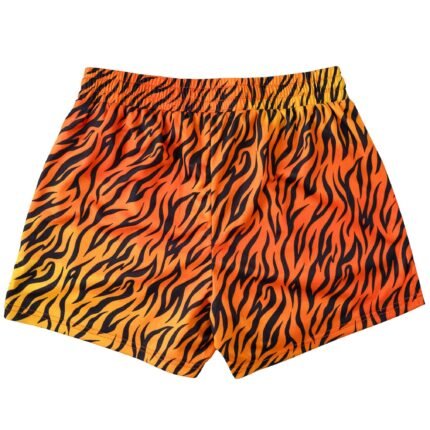 Killcrew Muay Thai Shorts (Mid Thigh Cut) - Tiger V2
