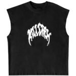 Killcrew Natural Cotton Misfit Cutoff - Black