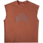 Killcrew Natural Cotton Misfit Cutoff - Brown