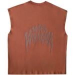 Killcrew Natural Cotton Misfit Cutoff - Brown