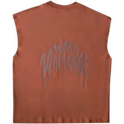 Killcrew Natural Cotton Misfit Cutoff - Brown