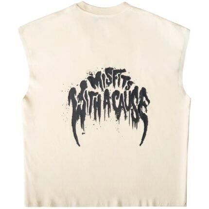 Killcrew Natural Cotton Misfit Cutoff - Cream