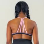 Killcrew Outseam Sports Bra - Black Pink