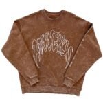 Killcrew Oversized Heavyweight Classic Crew Neck - Brown