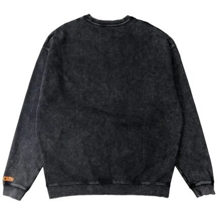 Killcrew Oversized Heayweight Rogue Wolf Crew Neck - Black