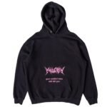 Killcrew Oversized Lux Comfort Zone Hoodie - Black Pink