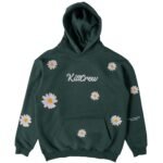 Killcrew Oversized Lux Daisy Hoodie - Green