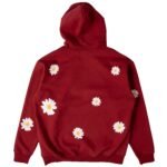Killcrew Oversized Lux Daisy Hoodie - Red
