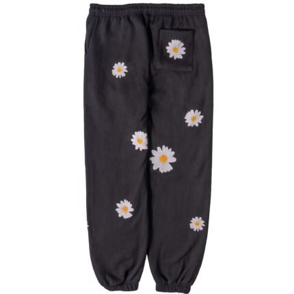 Killcrew Oversized Lux Daisy Sweatpants - Black
