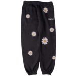 Killcrew Oversized Lux Daisy Sweatpants - Black