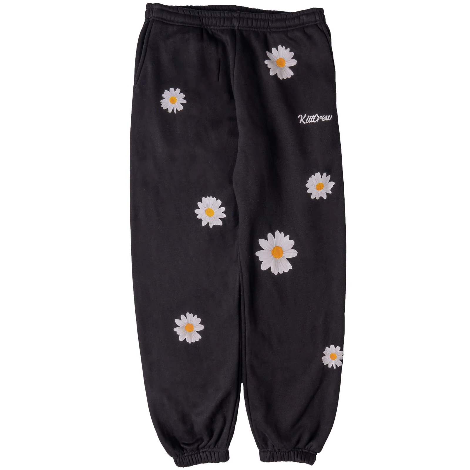 Killcrew Oversized Lux Daisy Sweatpants - Black Killcrew Oversized Lux Daisy Sweatpants - Black