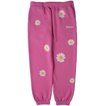 Killcrew Oversized Lux Daisy Sweatpants - Pink