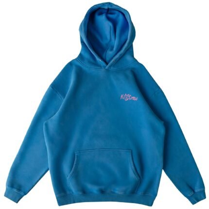 Killcrew Oversized Lux Hoodie Love Seeing You Happy - Blue Pink