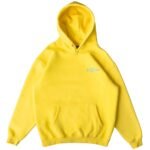Killcrew Oversized Lux Hoodie Love Seeing You Happy - Yellow Blue