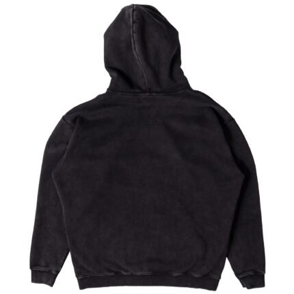 Killcrew Oversized Lux Kill Crew Zip Up - Black White
