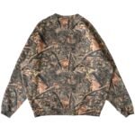 Killcrew Oversized Lux Script Crew Neck - Camo Green