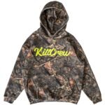 Killcrew Oversized Lux Script Hoodie - Camo Green