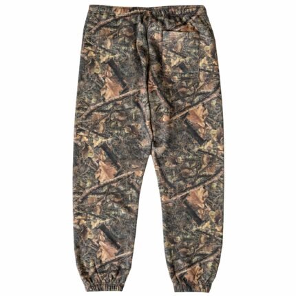 Killcrew Oversized Lux Script Sweatpants - Camo Green
