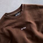 Killcrew Oversized Lux Simple Crew Neck - Brown