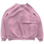 Killcrew Oversized Lux Simple Crew Neck - Rosé