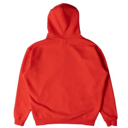 Killcrew Oversized Lux Simple Zip Up - Red