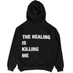 Killcrew Oversized Lux The Healing Hoodie - Black