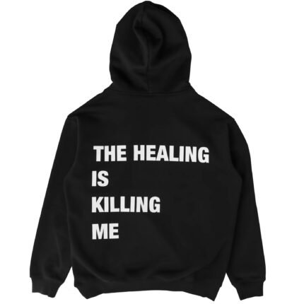 Killcrew Oversized Lux The Healing Hoodie - Black