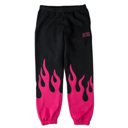 Killcrew Premium Heater Sweats - Black Pink