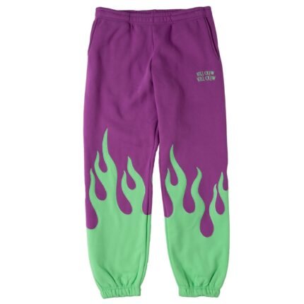 Killcrew Premium Heater Sweats - Purple Green