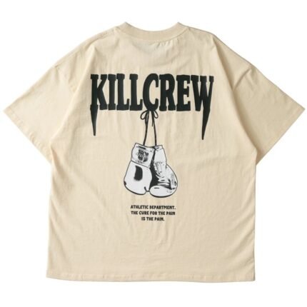 Killcrew Relaxed Fit Athletic Department T-Shirt - Cream