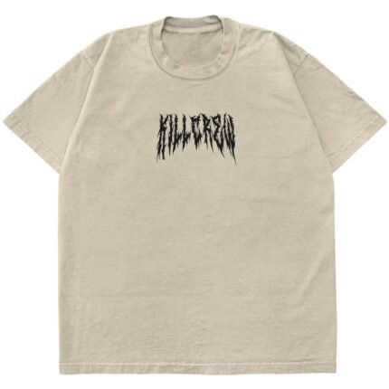 Killcrew Relaxed Fit Barbarian T-Shirt - Cream