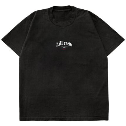 Killcrew Relaxed Fit Inner Demons Tour T-Shirt BlackWhite