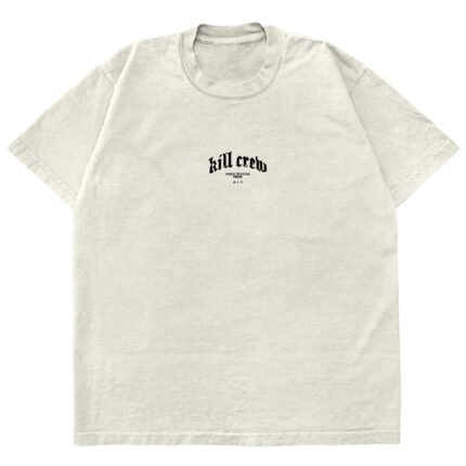 Killcrew Relaxed Fit Inner Demons Tour T-Shirt Cream
