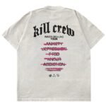 Killcrew Relaxed Fit Inner Demons Tour T-Shirt Cream