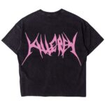 Killcrew Relaxed Fit Rigorous Training T-Shirt - Black Pink